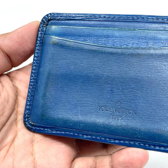 Louis Vuitton Blue Cardholder Wallet - Picture 6 of 10